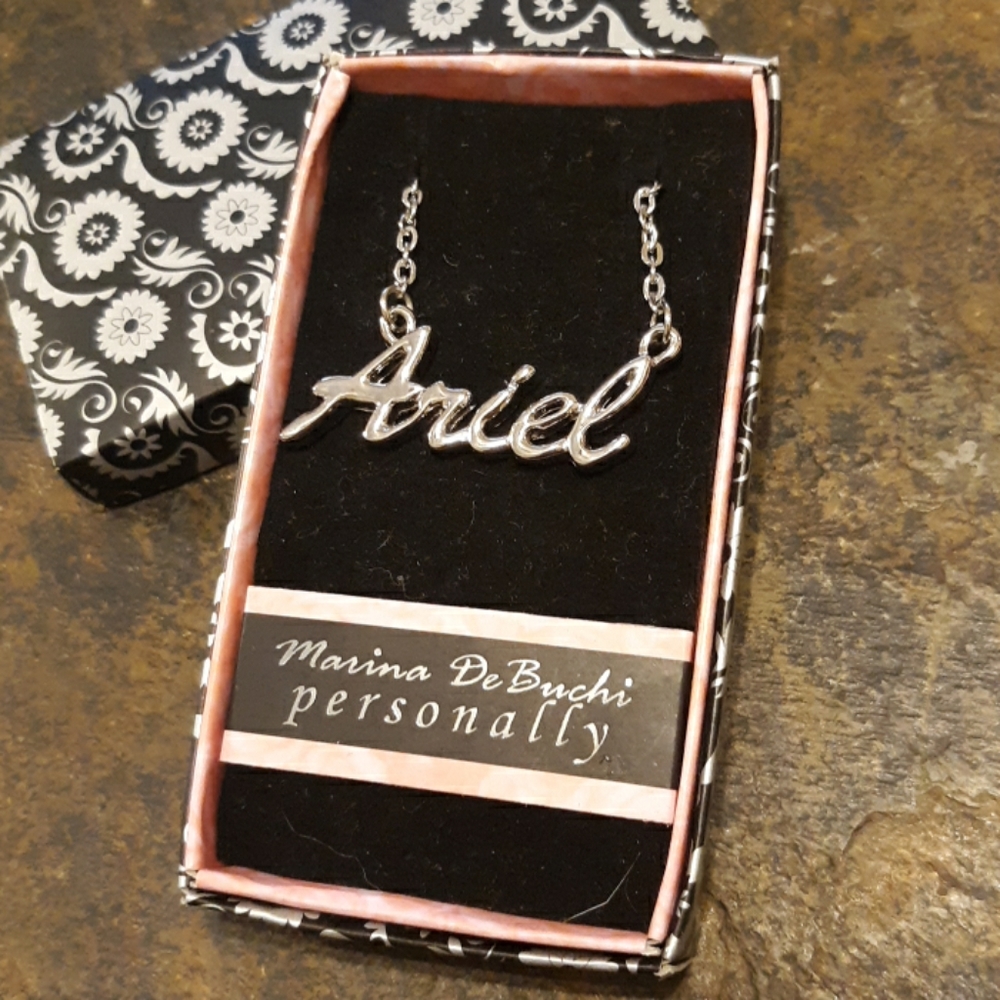 Personalized " Ariel " necklace